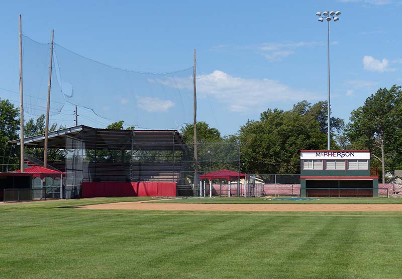 Light Capital Field Grandstand and Dugouts McPherson KS